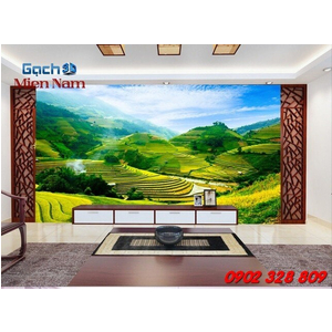 Gạch 3d Ruộng Bậc Thang RBT07