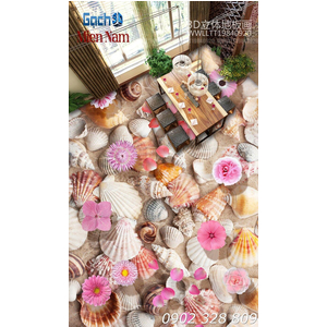 GẠCH 3D SÀN HOA SH30