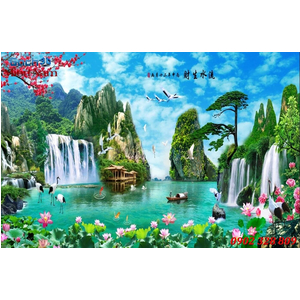 Gạch 3d Sơn thủy hữu tình STM71