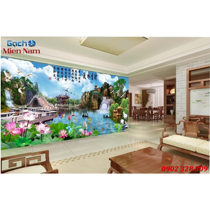 Gạch 3d Sơn thủy hữu tình STM73