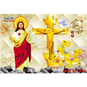 Gạch 3d Thiên Chúa TCT57
