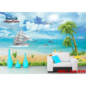 Gạch 3d Thuận Buồm Xuôi Gió TB14