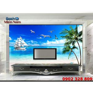 Gạch 3d Thuận Buồm Xuôi Gió TB02