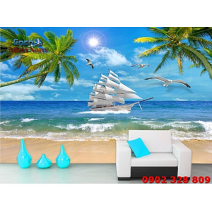 Gạch 3d Thuận Buồm Xuôi Gió TB12