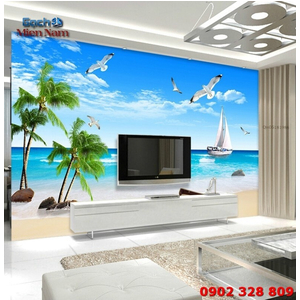 Gạch 3d Thuận Buồm Xuôi Gió TB17