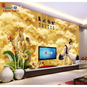 Gạch 3d Tùng Hạc Diên Niên HT10