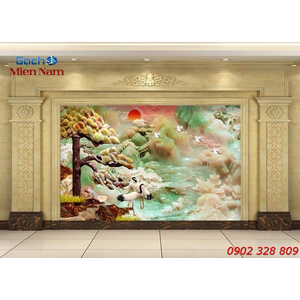 Gạch 3d Tùng Hạc Diên Niên HT11