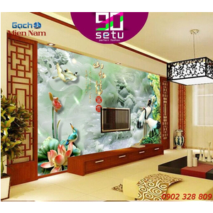 Gạch 3d Tùng Hạc Diên Niên HT12