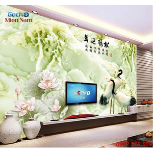 Gạch 3d Tùng Hạc Diên Niên HT19