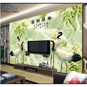 Gạch 3d Tùng Hạc Diên Niên HT20