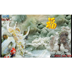 Gạch 3d Tùng Hạc Diên Niên HT02