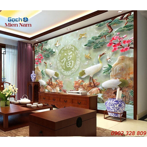 Gạch 3d Tùng Hạc Diên Niên HT21