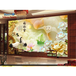 Gạch 3d Tùng Hạc Diên Niên HT05