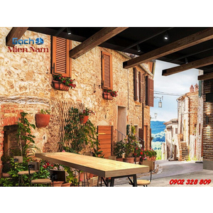 Gạch 3d Tường Hoa TH08