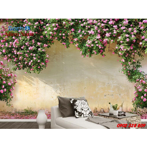 Gạch 3d Tường Hoa TH12