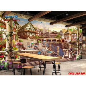 Gạch 3d Tường Hoa TH03