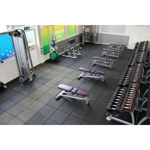 Gạch cao su phòng gym