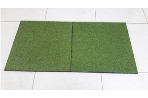 GẠCH CAO SU MẶT CỎ