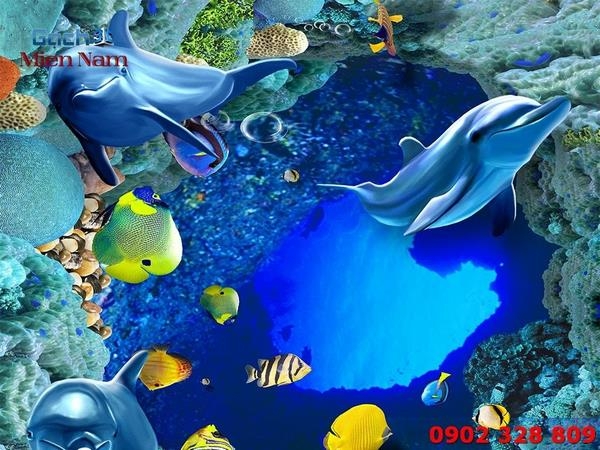 Gạch lát nền 3D 2019