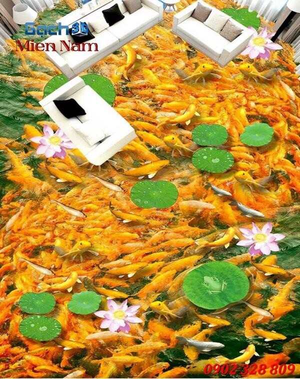 Gạch lát nền 3D 2019