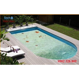 Gạch lát nền 3D bể bơi GHB17