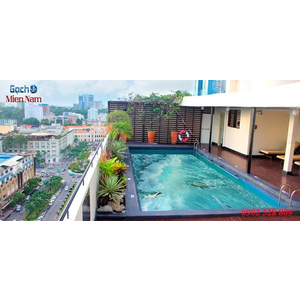 Gạch lát nền 3D bể bơi GHB26