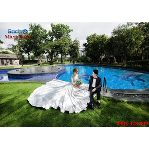 Gạch lát nền 3D bể bơi GHB37