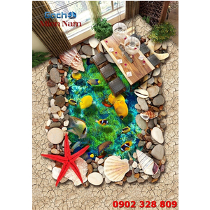 Gạch Lát Nền 3D Đại Dương SDD27