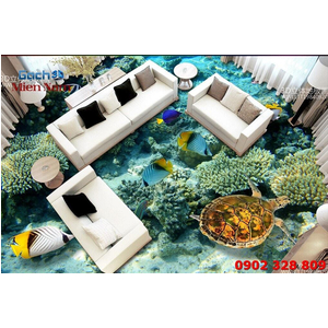 Gạch Lát Nền 3D Đại Dương SDD34