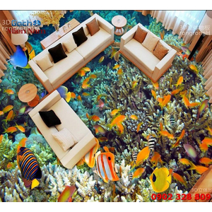 Gạch Lát Nền 3D Đại Dương SDD07