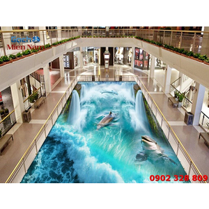 Gạch Lát Nền 3D Đại Dương SDD15