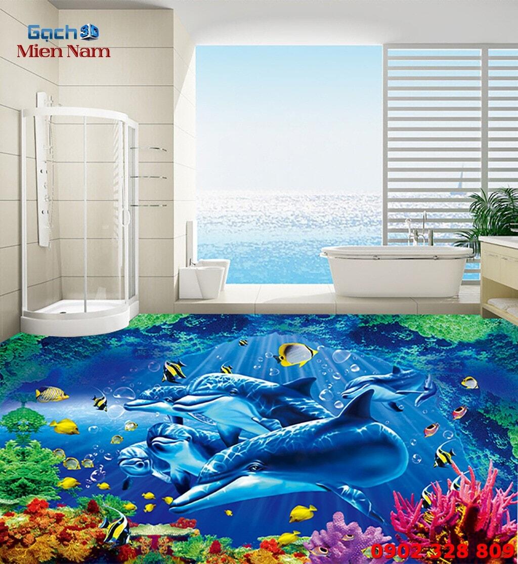 Gạch Lát Nền 3D Đại Dương SDD29