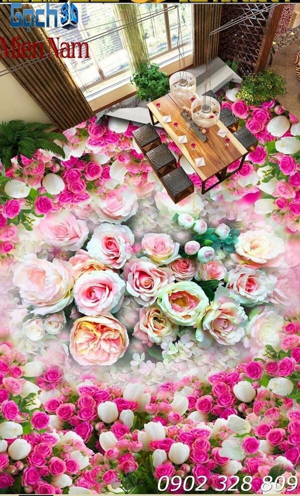 Gạch lát nền 3d nghệ thuật Gạch lát nền 3d nghệ thuật