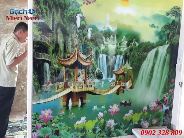 gạch lát nền 3D tại tpHCM