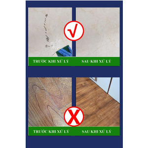 Gạch lót sàn bị trầy xước?