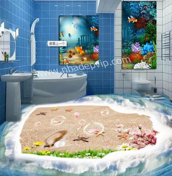 gạch ốp lát tranh 3D