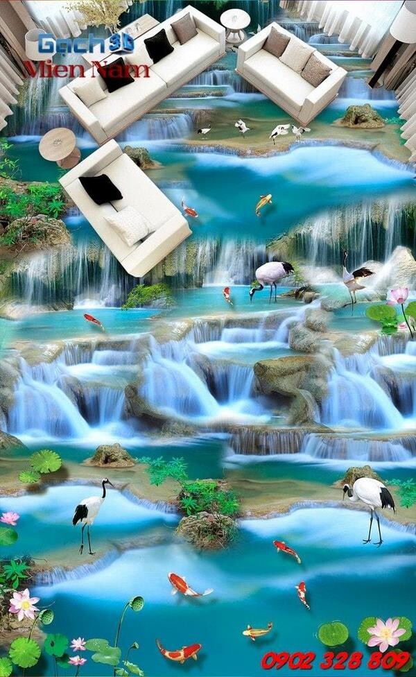 Gạch ốp tường 3D 2019