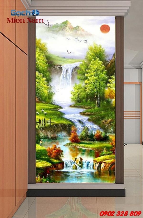 Gạch ốp tường 3D 2019