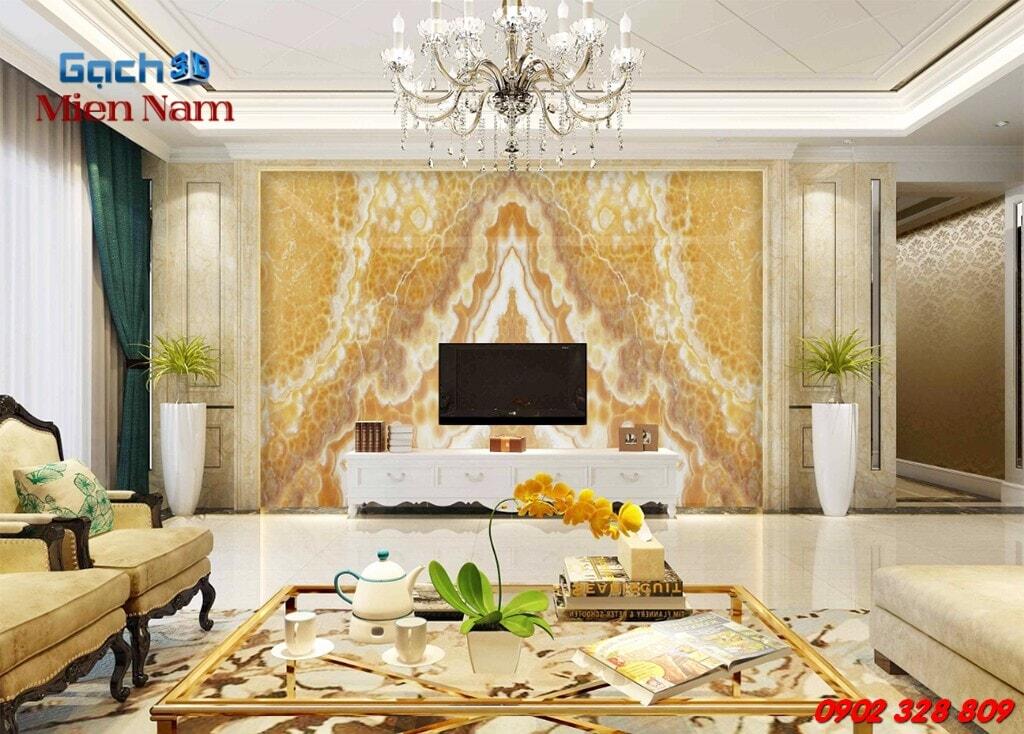 gạch ốp tường vân đá 3d