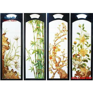 Gạch tranh 3d bộ tứ ốp tường BT96