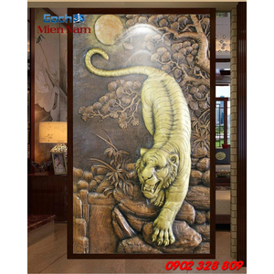 Gạch Tranh 3D Con Hổ CHM08