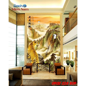 Gạch Tranh 3D Con Hổ CHM29