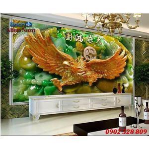 Gạch tranh 3d Đại Bàng DB01