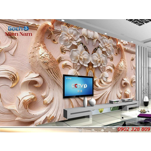 Gạch Tranh 3D Hạnh Phúc Viên Mãn CCM38