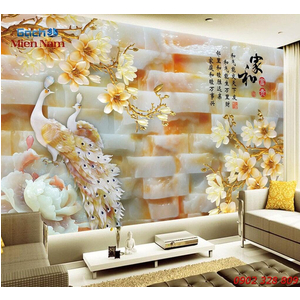 Gạch Tranh 3D Hạnh Phúc Viên Mãn CCM39