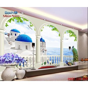 Gạch Tranh 3D Hạnh Phúc Viên Mãn CCM27