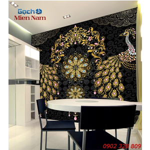 Gạch Tranh 3D Hạnh Phúc Viên Mãn CCM31