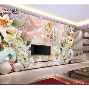 Gạch Tranh 3D Hạnh Phúc Viên Mãn CCM33