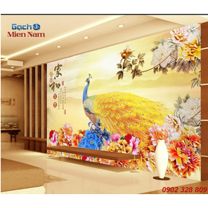 Gạch Tranh 3D Hạnh Phúc Viên Mãn CCM34