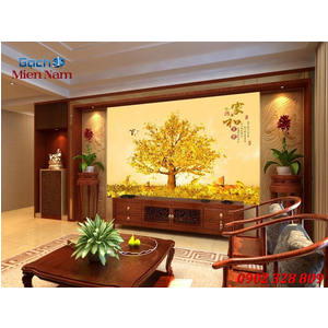 Gạch tranh 3d kim tiền KTT45